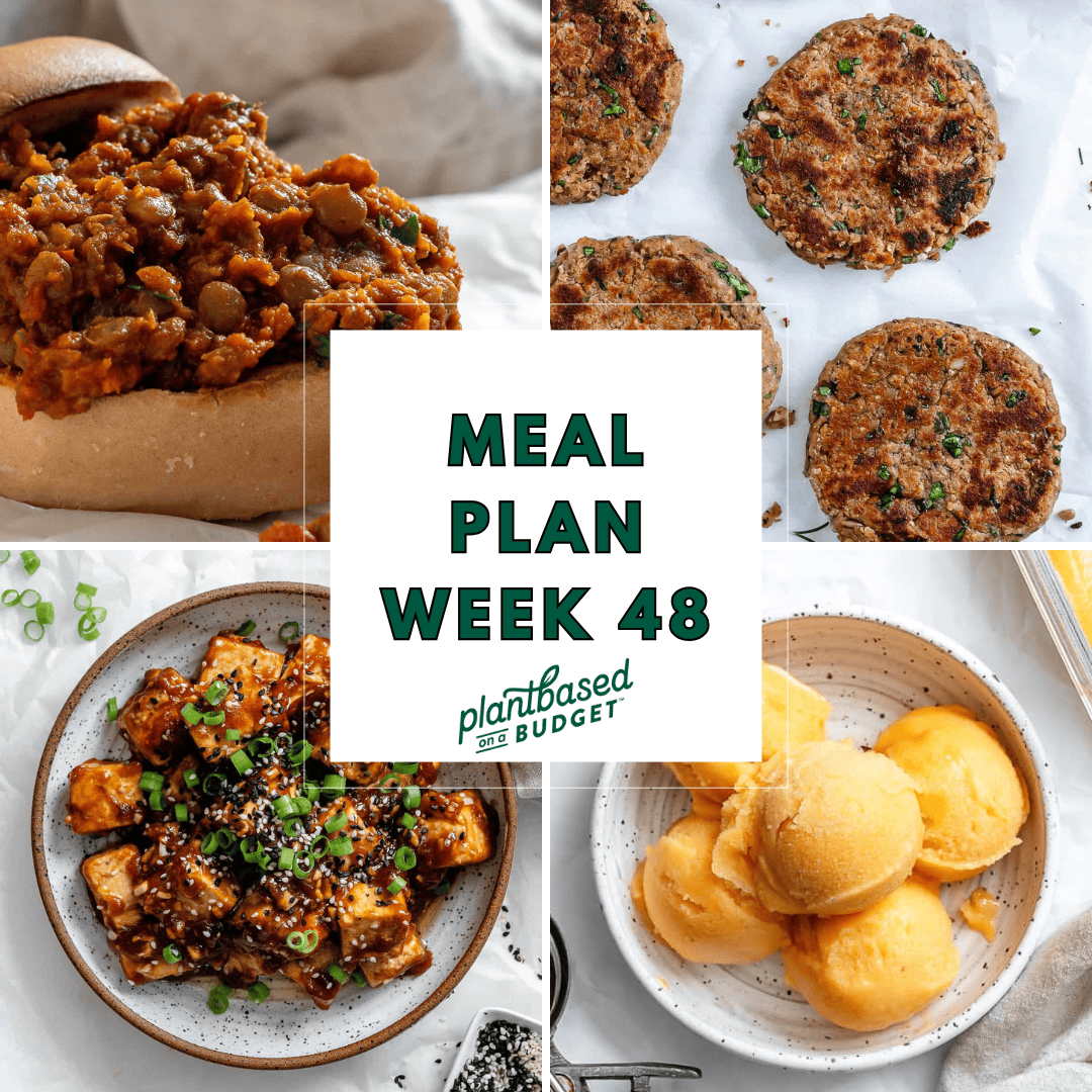 Week 48 Meal Plan