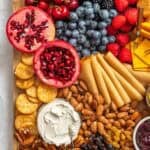 Completed Vegan Charcuterie Board (Grazing Platter).