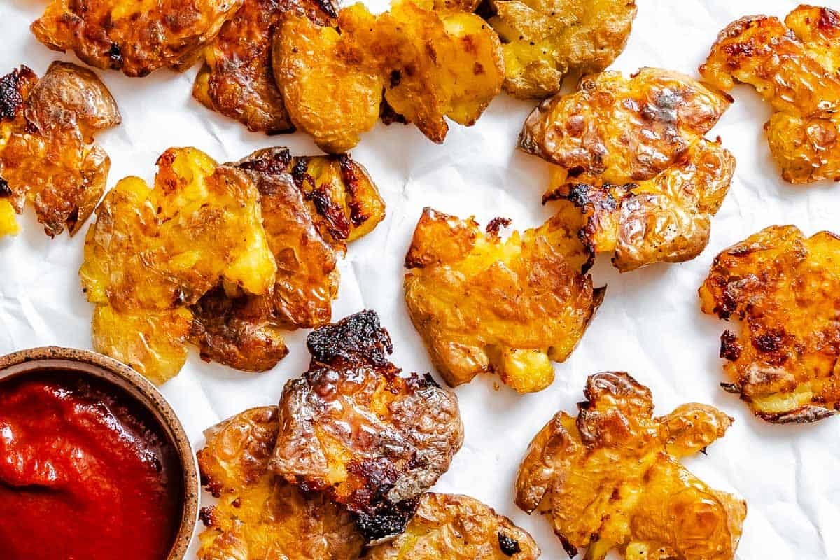 Crispy Smashed Potatoes