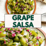 Pin for Fresh Grape Salsa.