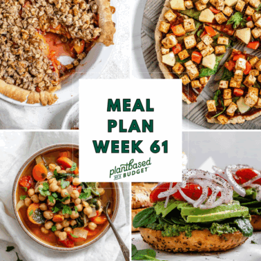 Graphic for Week 61 Meal Plan.
