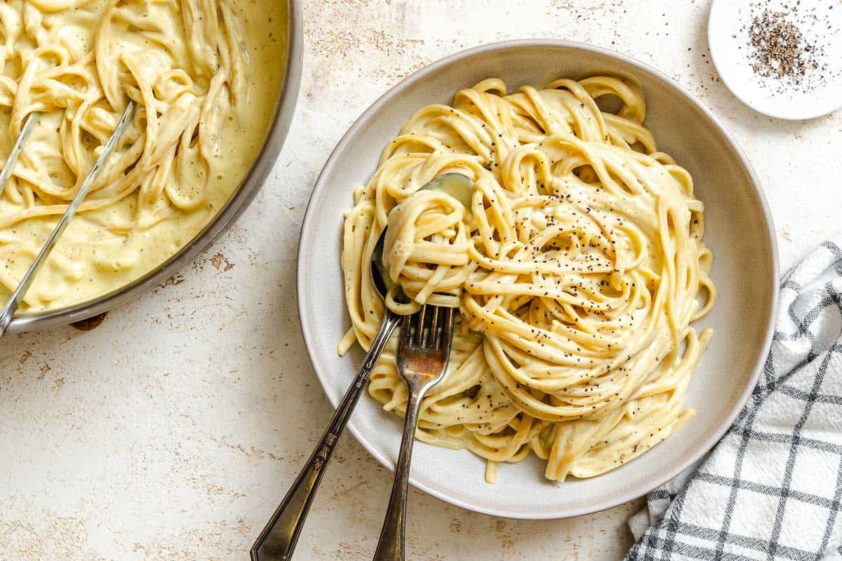 Cauliflower Alfredo Sauce (Vegan)