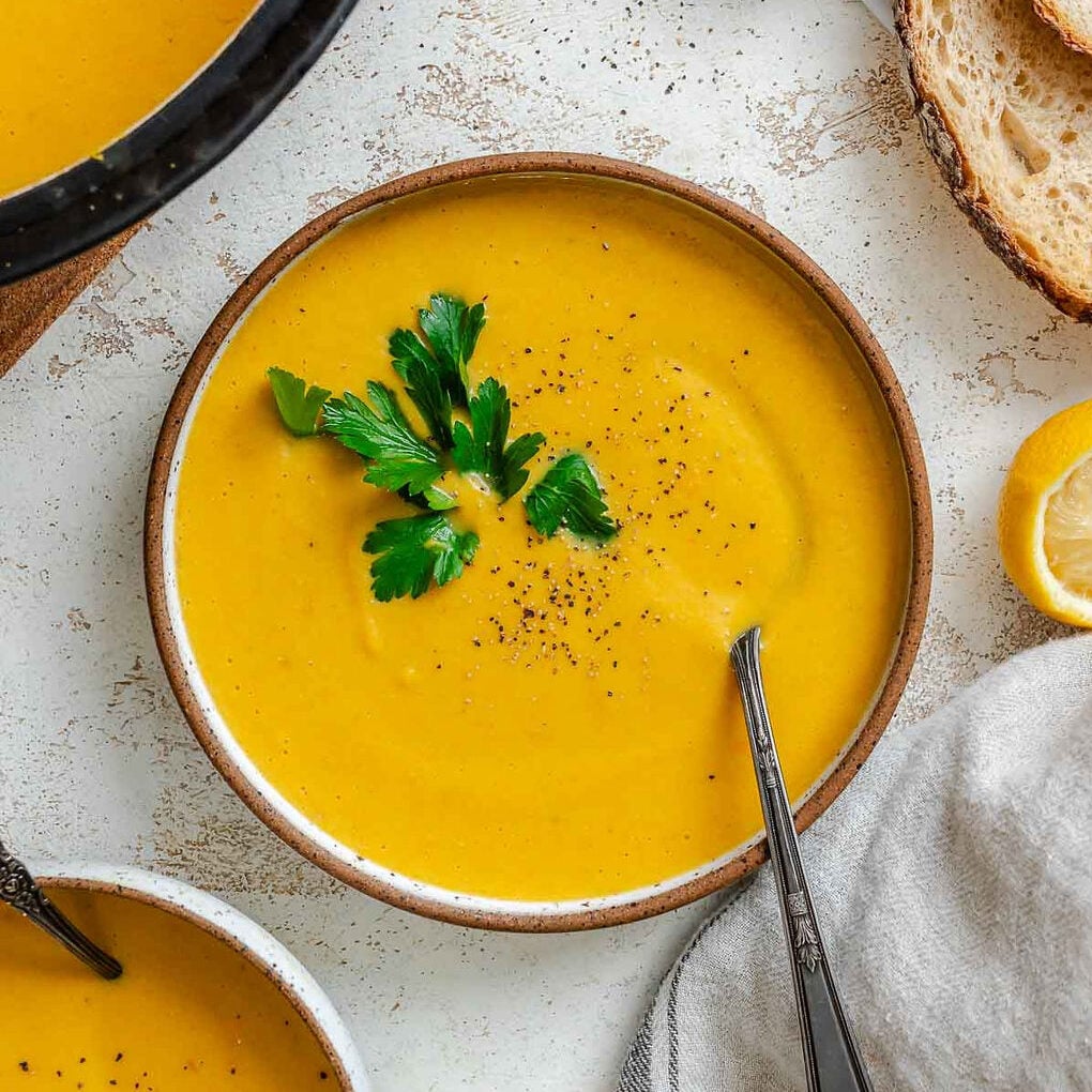 Lentil and Pumpkin Soup