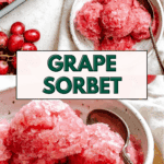 Pin for Easy Grape Sorbet (Red or Green).