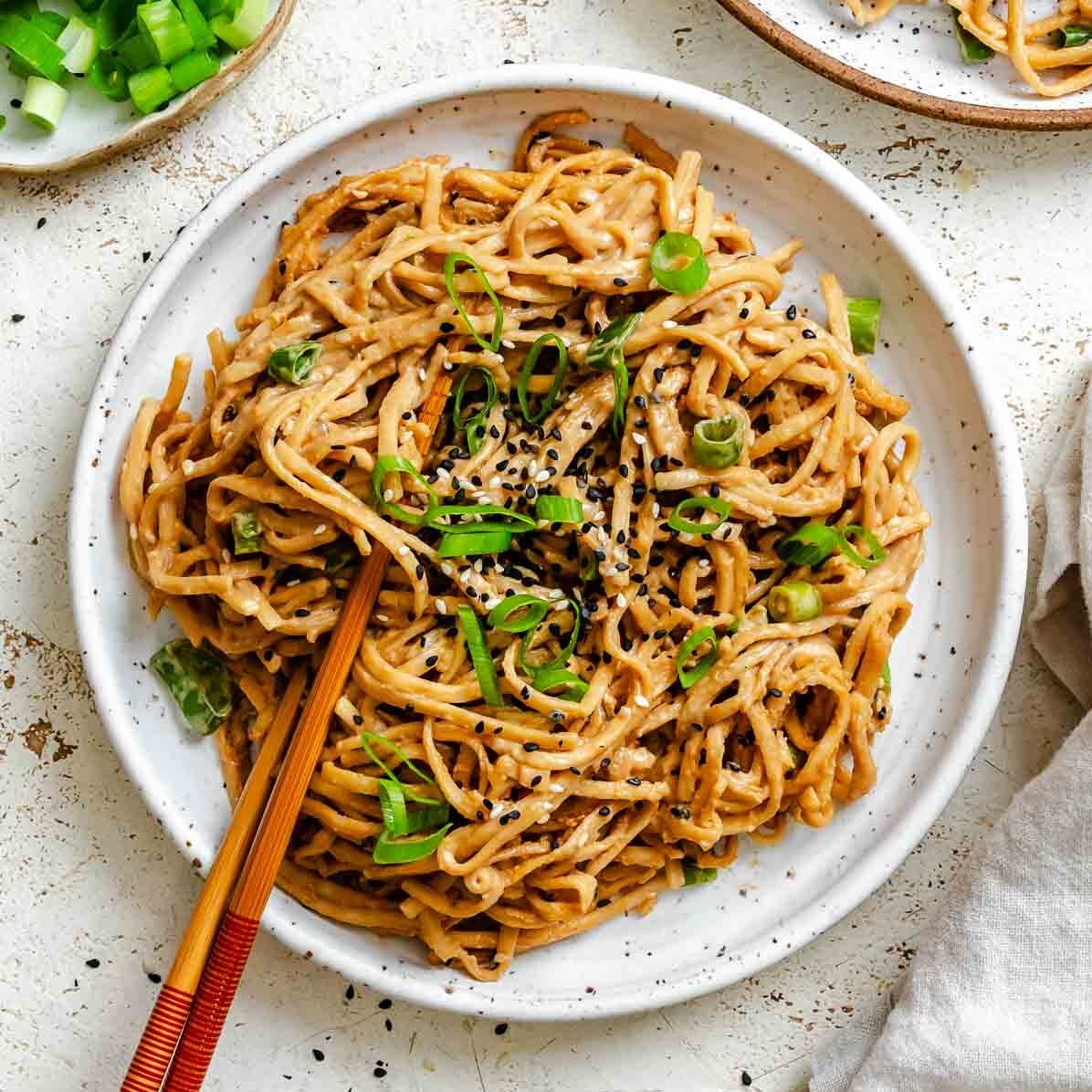 Quick Peanut Noodles