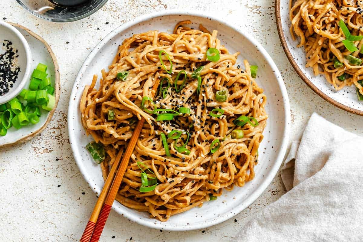 Easy and Quick Peanut Noodles