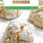 Pin for Lemon Crinkle Cookies.