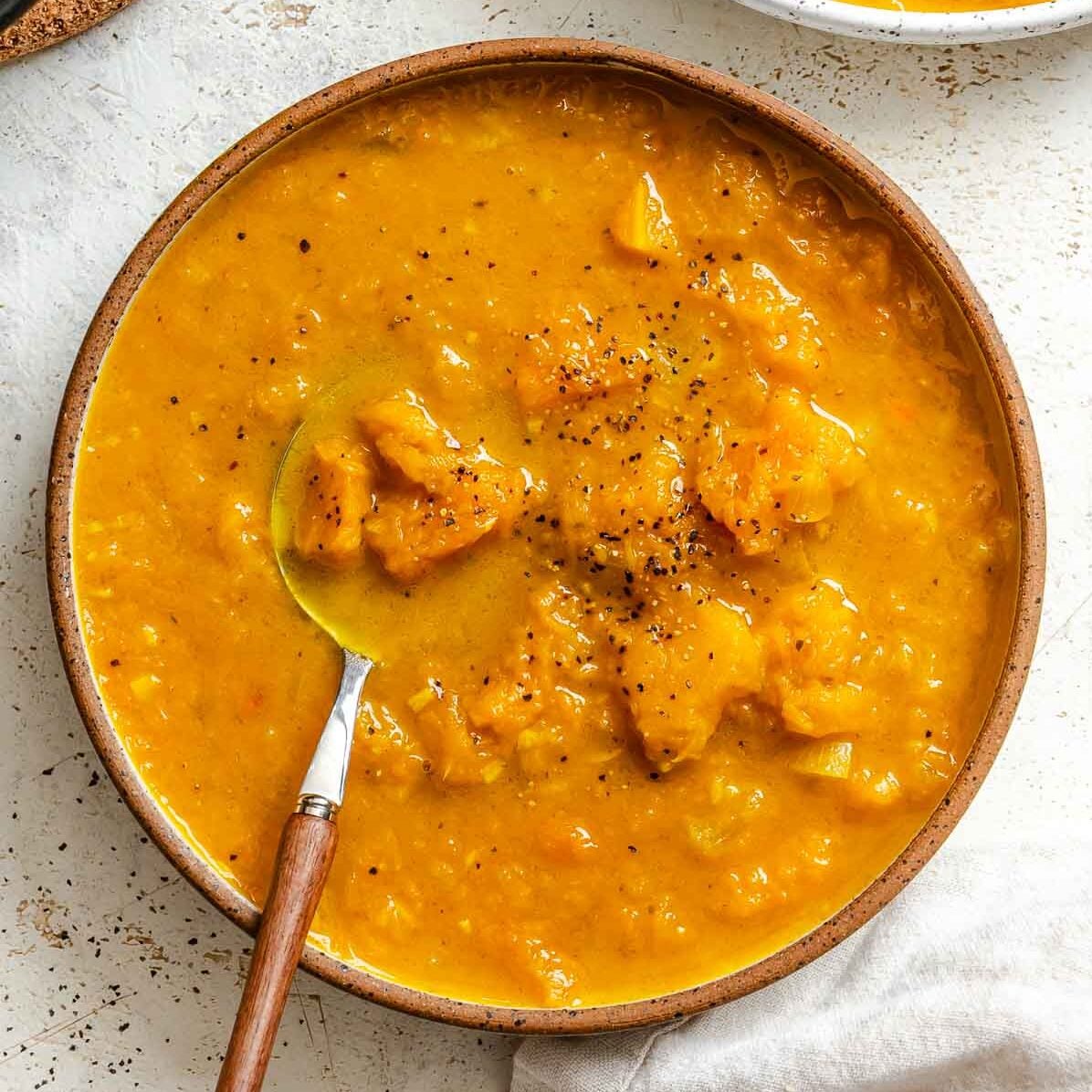 Curried Butternut Squash Soup