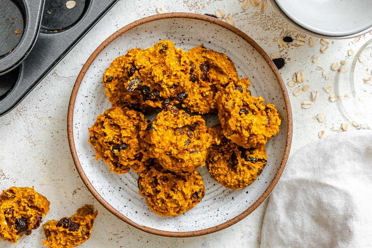 Simple Oatmeal Pumpkin Bites