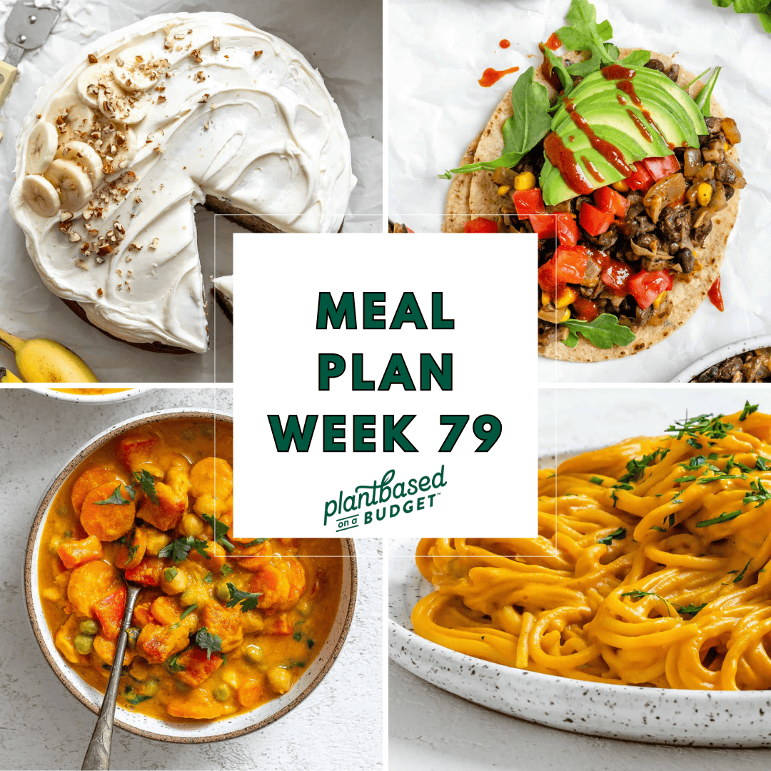 Graphic for Week 79 Meal Plan.