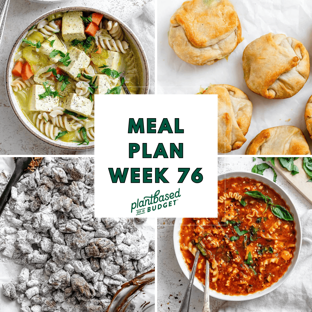Graphic for Week 76 Meal Plan.