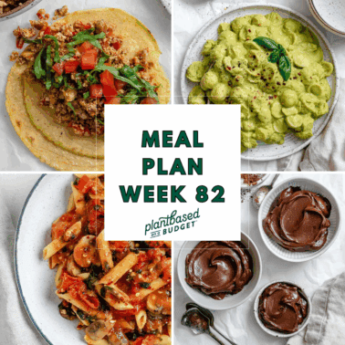 Graphic for Meal Plan Week 82.