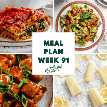 Graphic for Week 91 Meal Plan.