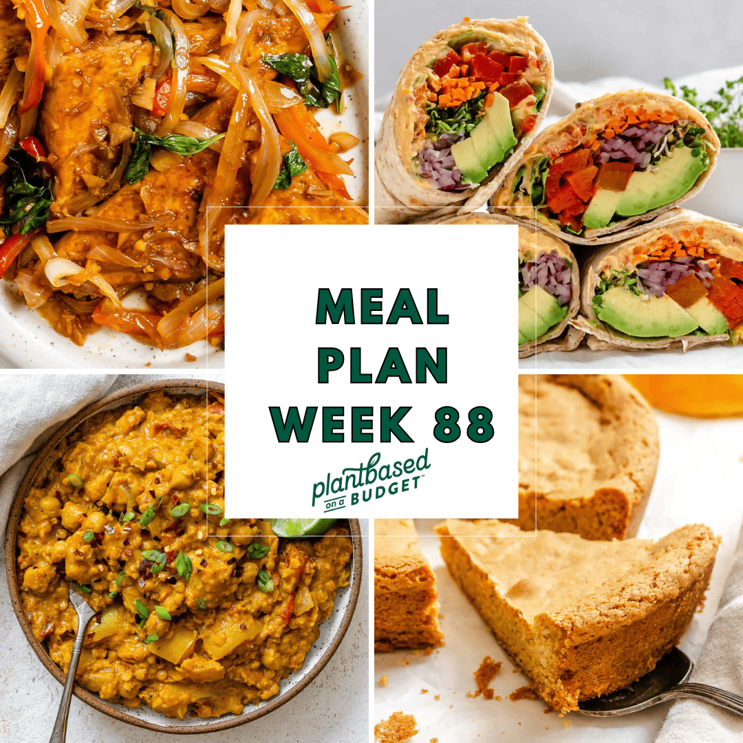 Graphic for Meal Plan Week 88.