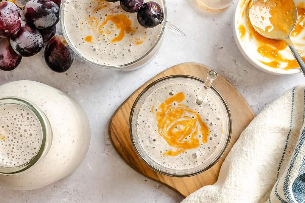 Peanut Butter & California Grape Smoothie